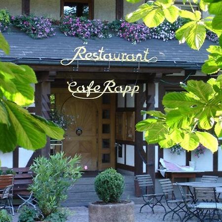 Hotel Restaurant Cafe Rapp Кеніґсфельд-ім-Шварцвальд Екстер'єр фото
