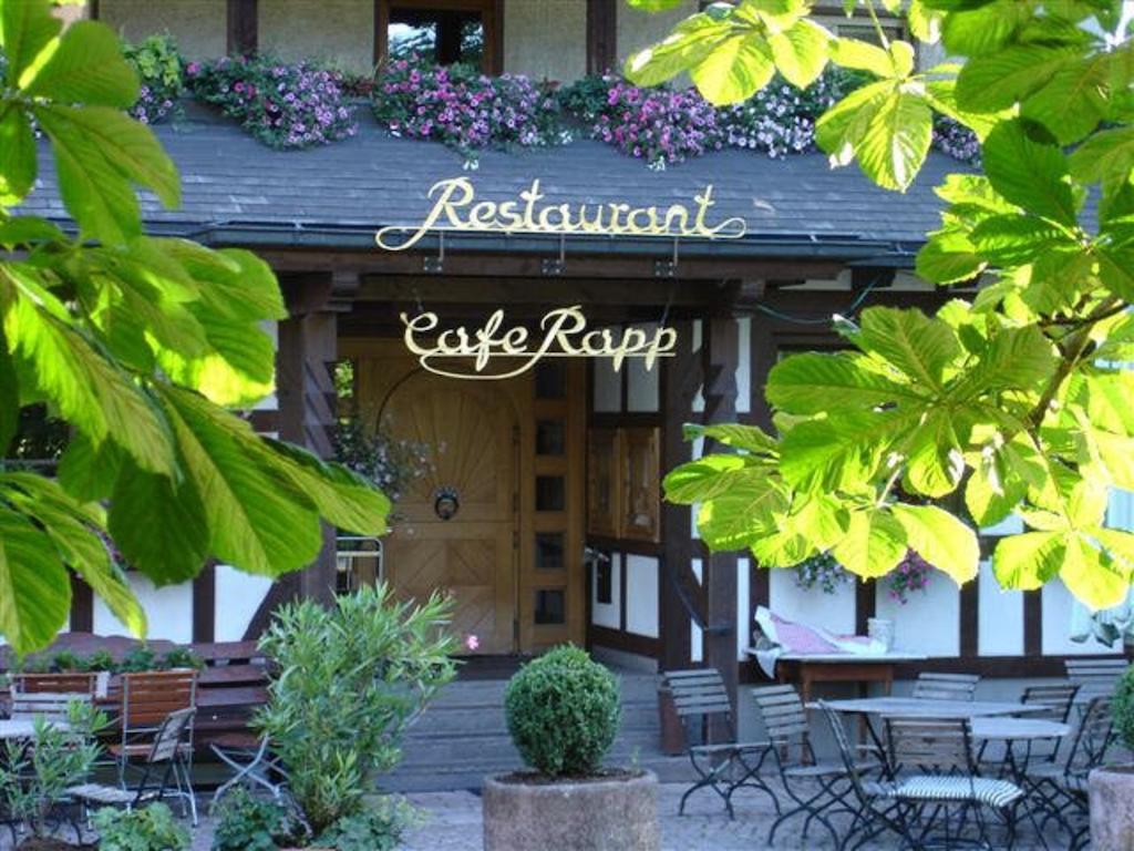 Hotel Restaurant Cafe Rapp Кеніґсфельд-ім-Шварцвальд Екстер'єр фото
